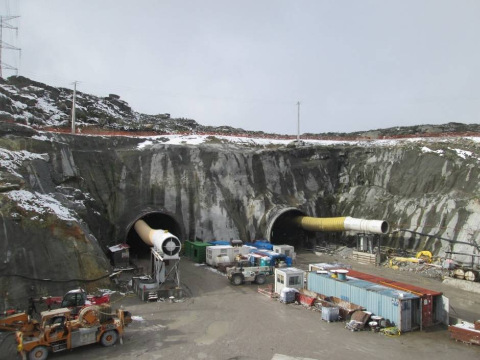 Concluye la perforación de los túneles de O Cañizo