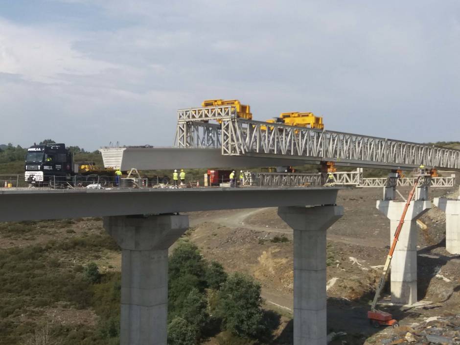 Finalizadas las obras del viaducto de Otero de Sanabria