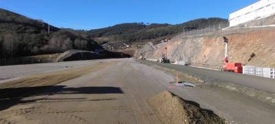 Finalizada la plataforma del subtramo Campobecerros-Portocamba