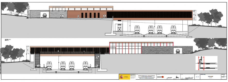 La Oficina Técnica de Estudios y Contratas supervisará las obras de la estación de Sanabria