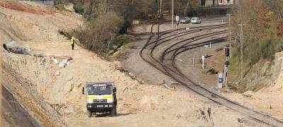 Las obras entre Taboadela y Ourense obligan a desviar el tráfico ferroviario durante quince días en el mes de mayo