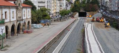 Las obras del AVE a Ourense ya acumulan seis meses de retraso