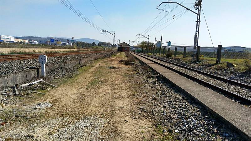 La terminal de mercancías de As Gándaras podrá acoger trenes de 750 metros