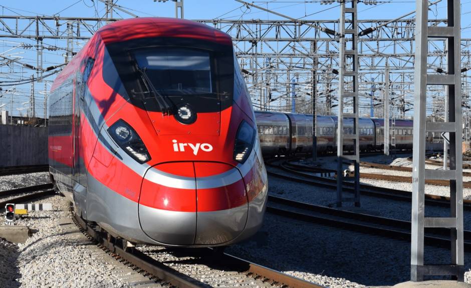Iryo iniciará sus servicios de alta velocidad en noviembre en Barcelona y ya tiene planes para llegar a Galicia y a Portugal