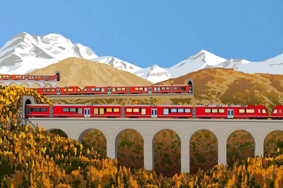Suiza aspira a batir  el récord del tren de viajeros más largo del mundo el 29 de octubre
