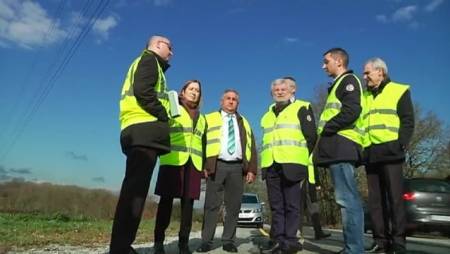 Visita Ana Pastor carreteras obras AVE