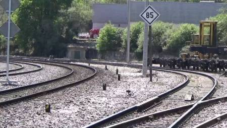 Tramo Taboadela a la estación de Ourense por el trazado de ancho convencional