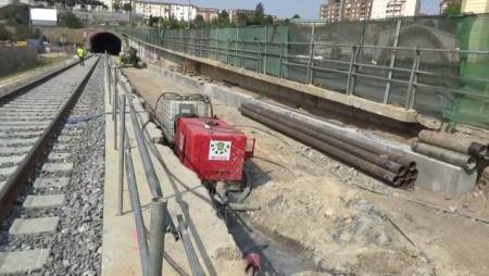 Túneles de la antigua línea de Zamora a Ourense que serán utilizados para la circulación de trenes de alta velocidad