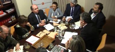 Primera tormenta de ideas en el Colegio de Economistas