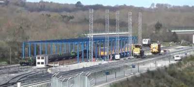 El estado de alarma no ha paralizado, de momento, las obras en el AVE gallego