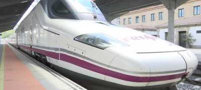 El AVE llega a la estación de Ourense, en pruebas